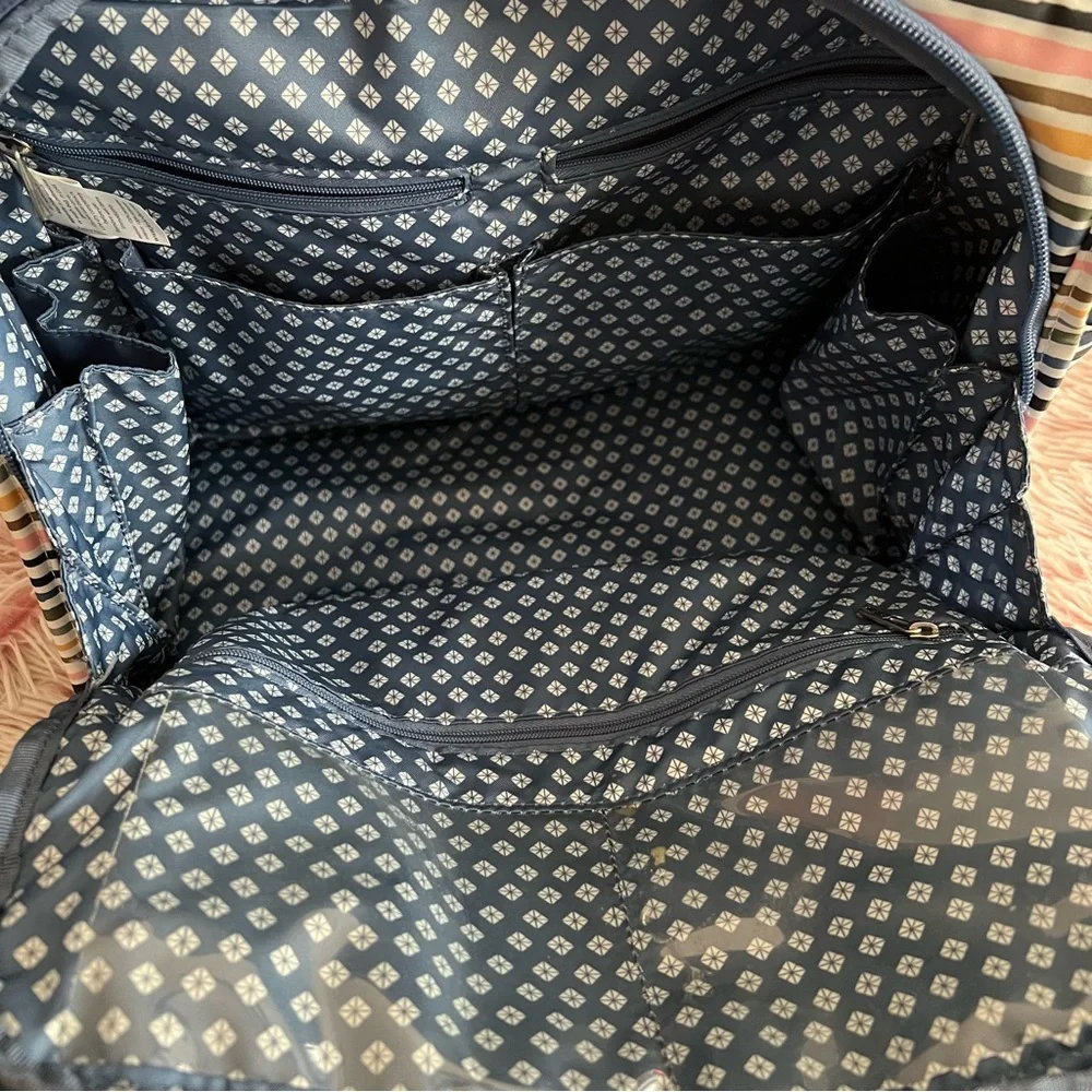 Ju-Ju-Be Striped Multi-Color Baby Bag